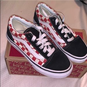 Checkered Vans